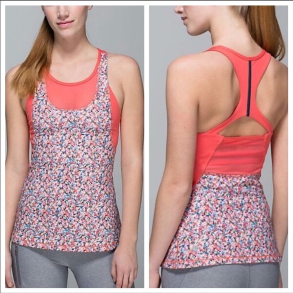 Lululemon Mesh With It top size 6